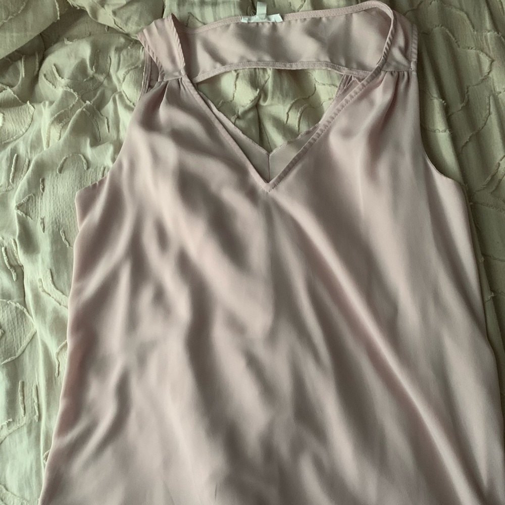 Baby pink tank top